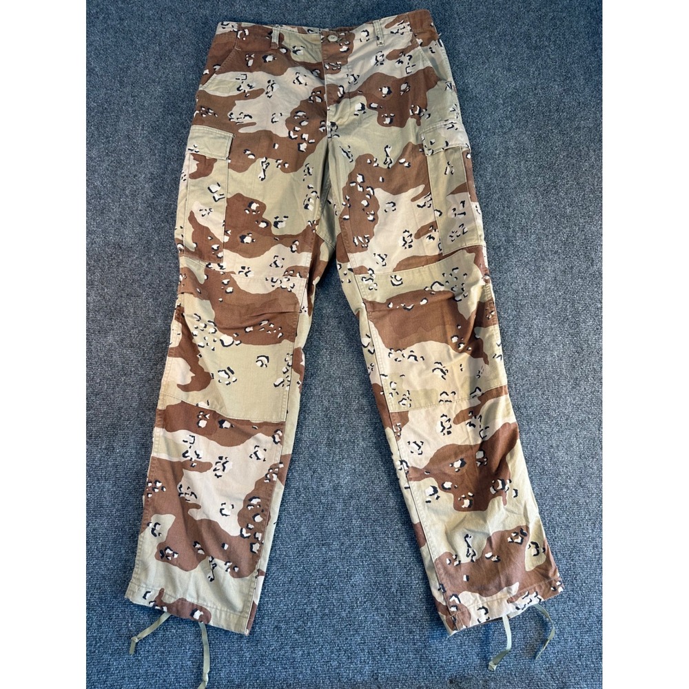 US Military 6 Color Chocolate Chip Desert Camo Cargo Pants Medium Long 34x34